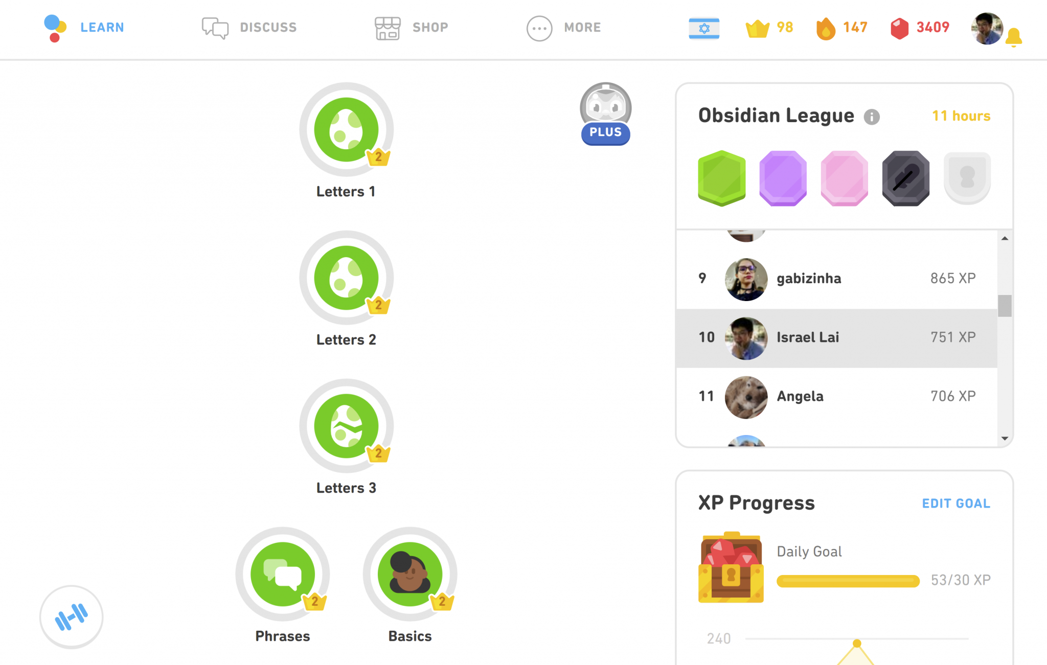 Duolingo Hebrew Course Review Rhapsody in Lingo